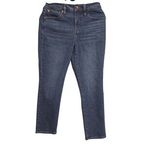Madewell Perfect Vintage Jeans 28P High Rise Straight Leg Denim Classic Casual